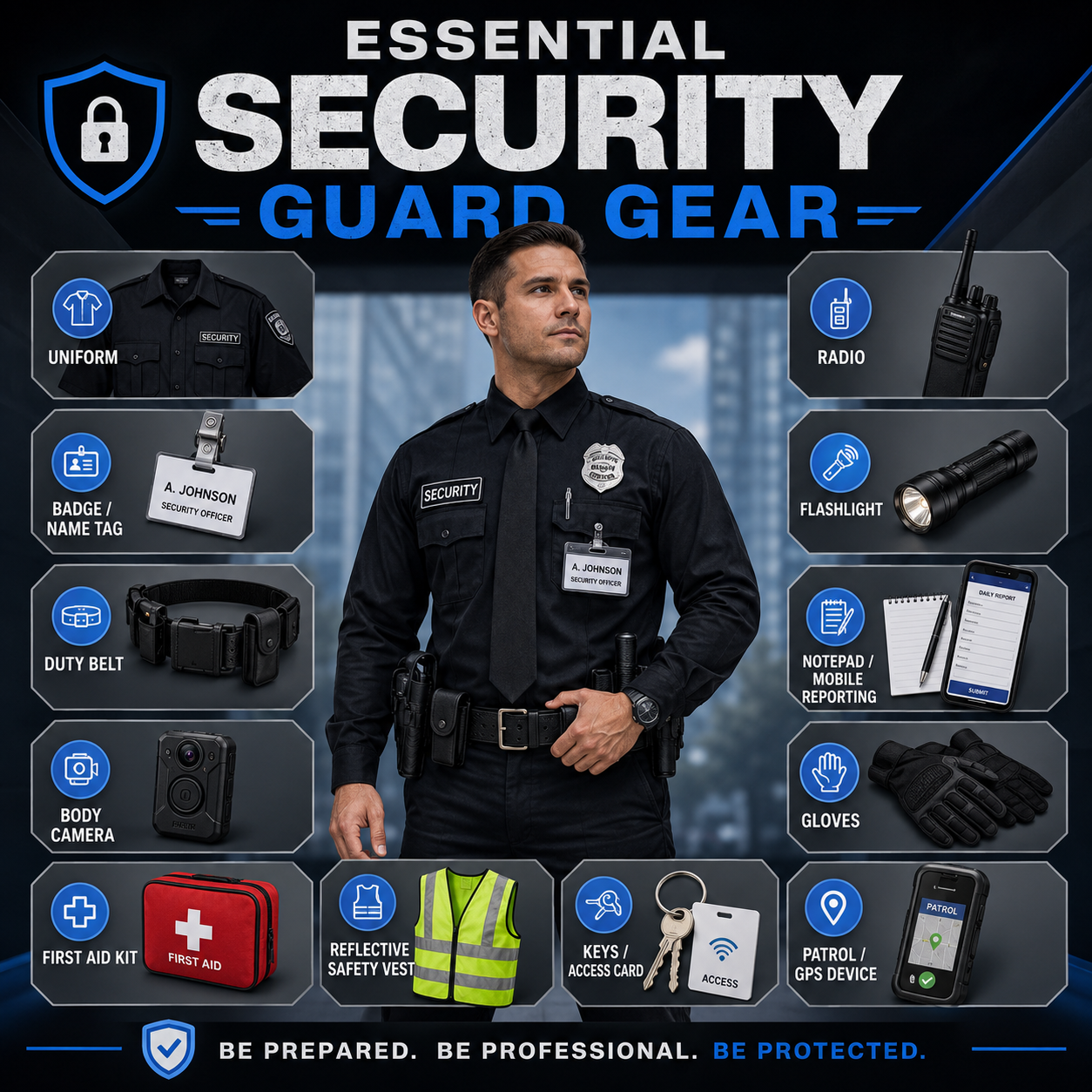 Security Guard Gear: Elevating Professionalism & Protection