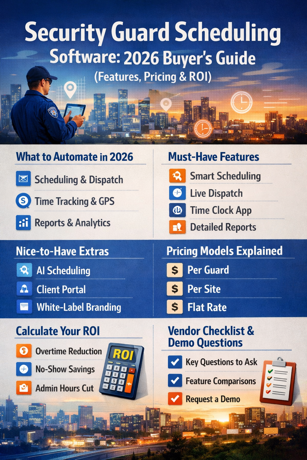 2026 Guide: Security Guard Scheduling Software